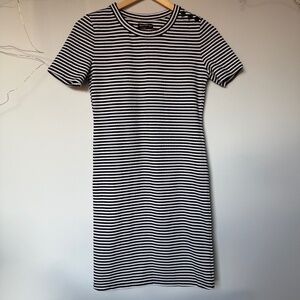 J Crew Mercantile Striped Short Dress